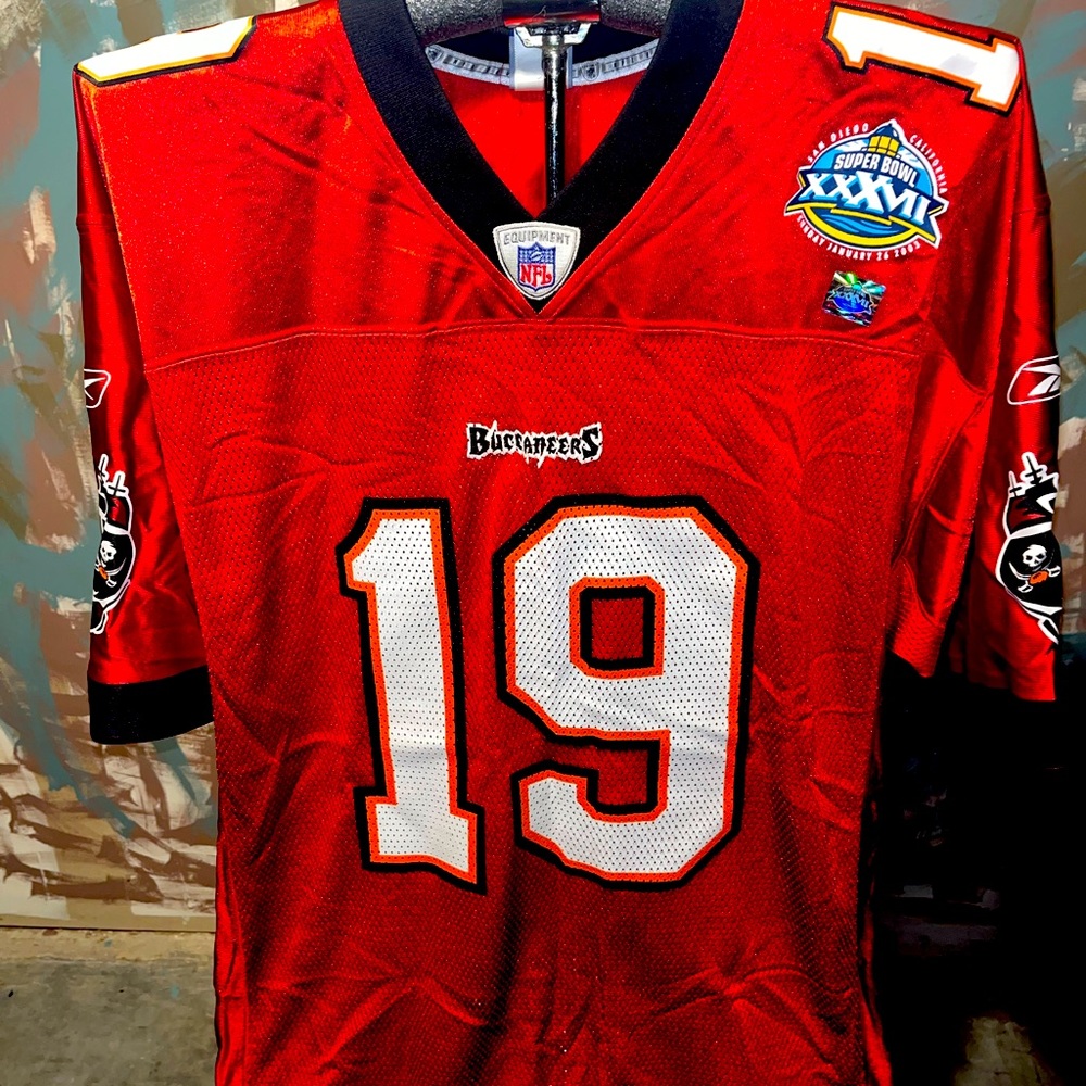 Men’s Tampa bay buccaneers #19 Johnson Jersey